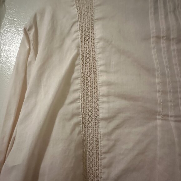 J.Crew Embroidered Cotton Blouse – Size 2 - Picture 6 of 16